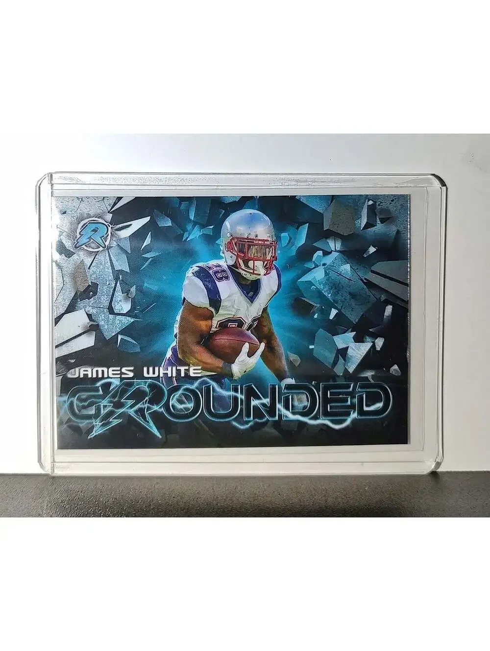James White 2023 Topps Resurgence Grounded NFL #RG-14 Card New England Patriots